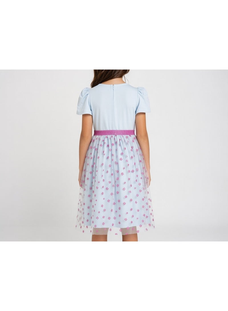 Disney Frozen | Tulle Dress | Blue - Image 4